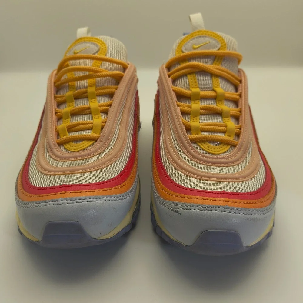 Nike‎ Air Max 97 Women's 7 Multicolor Pastel Rainbow Sneakers Low Top CW5588-001